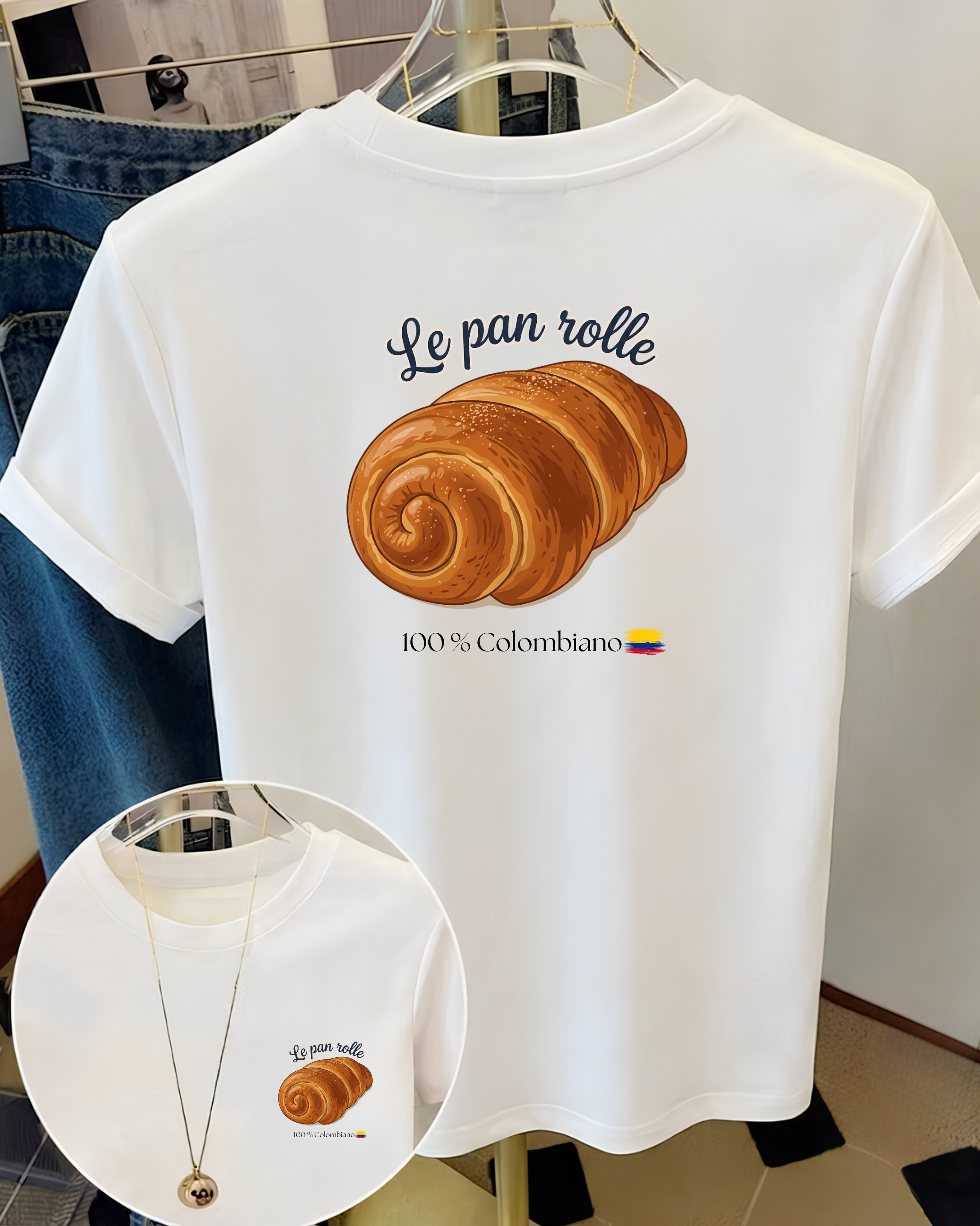 Camiseta Pan rollo