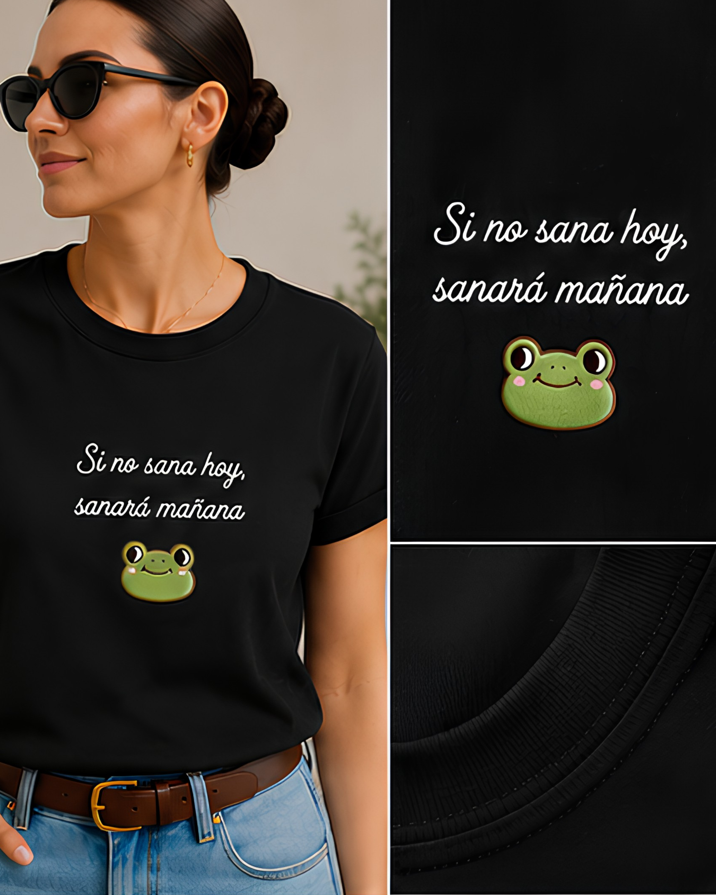 Camiseta Si no sana hoy...