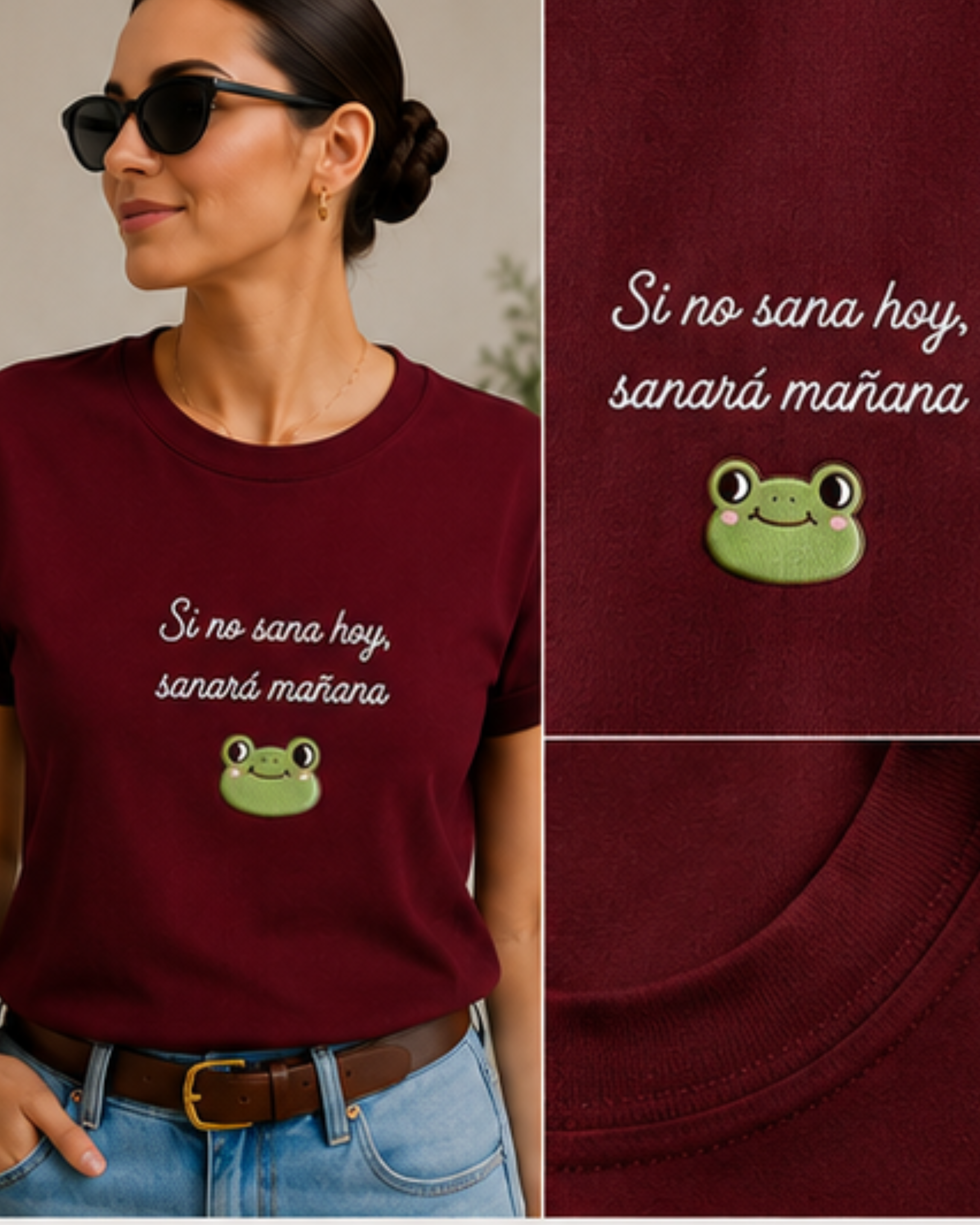 Camiseta Si no sana hoy...