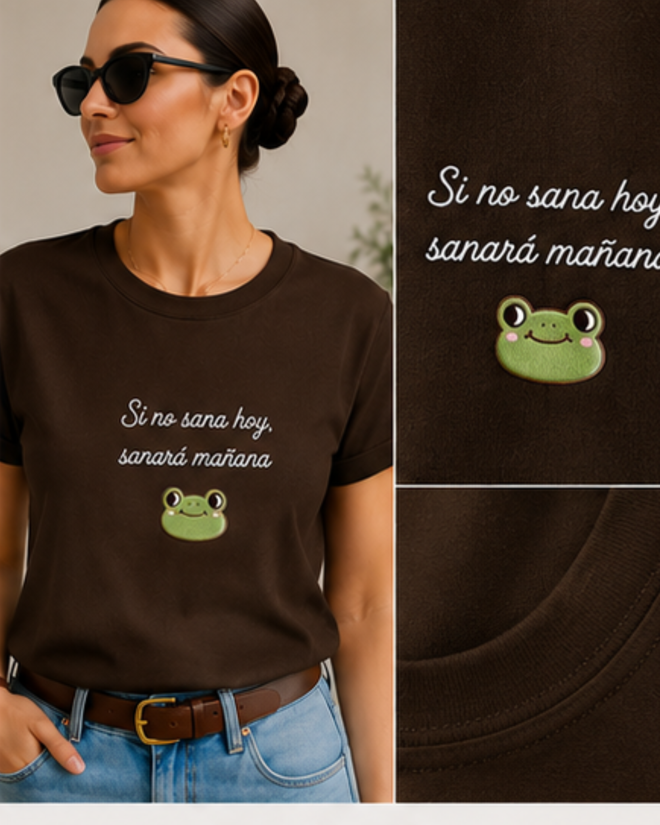 Camiseta Si no sana hoy...
