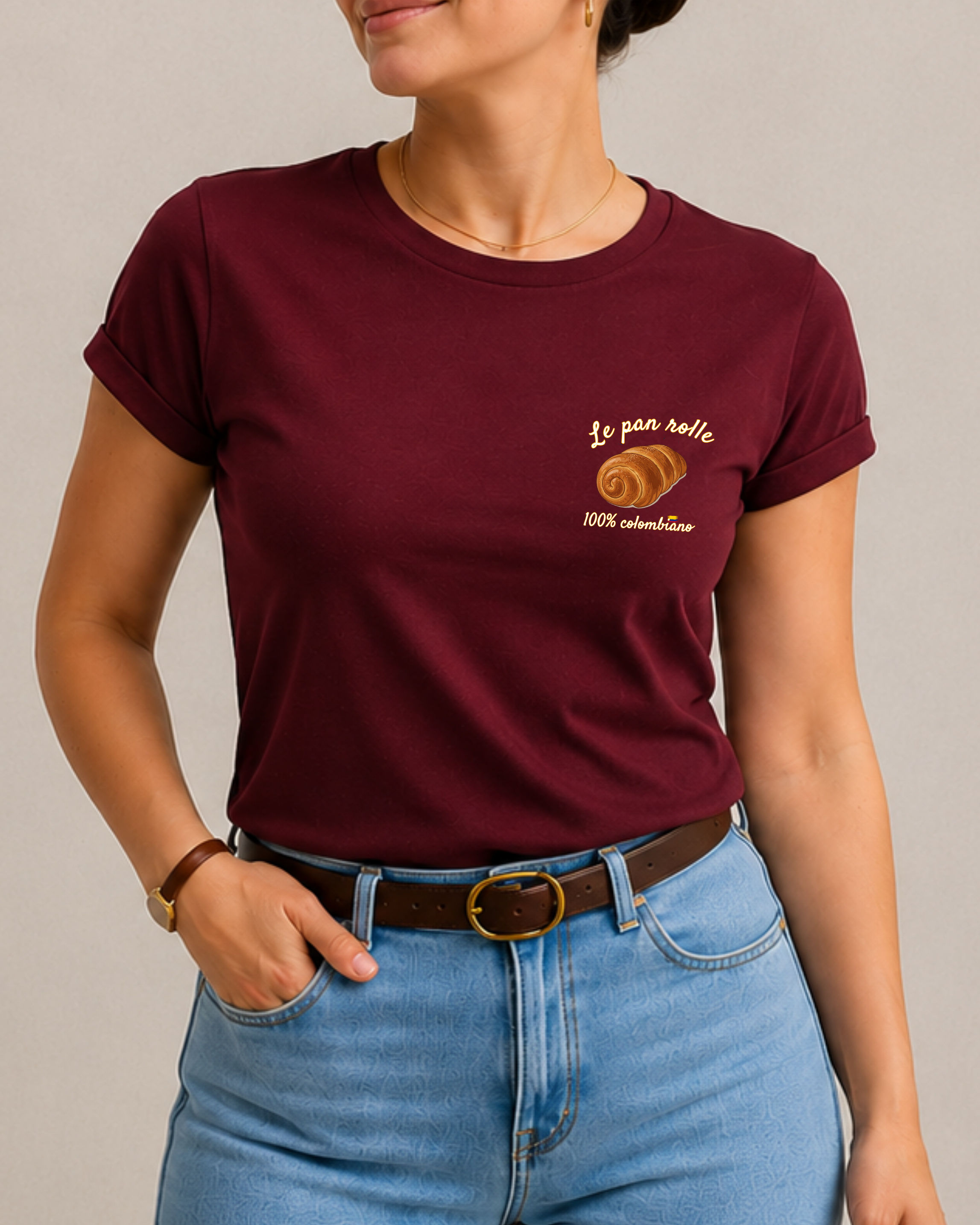 Camiseta Pan rollo