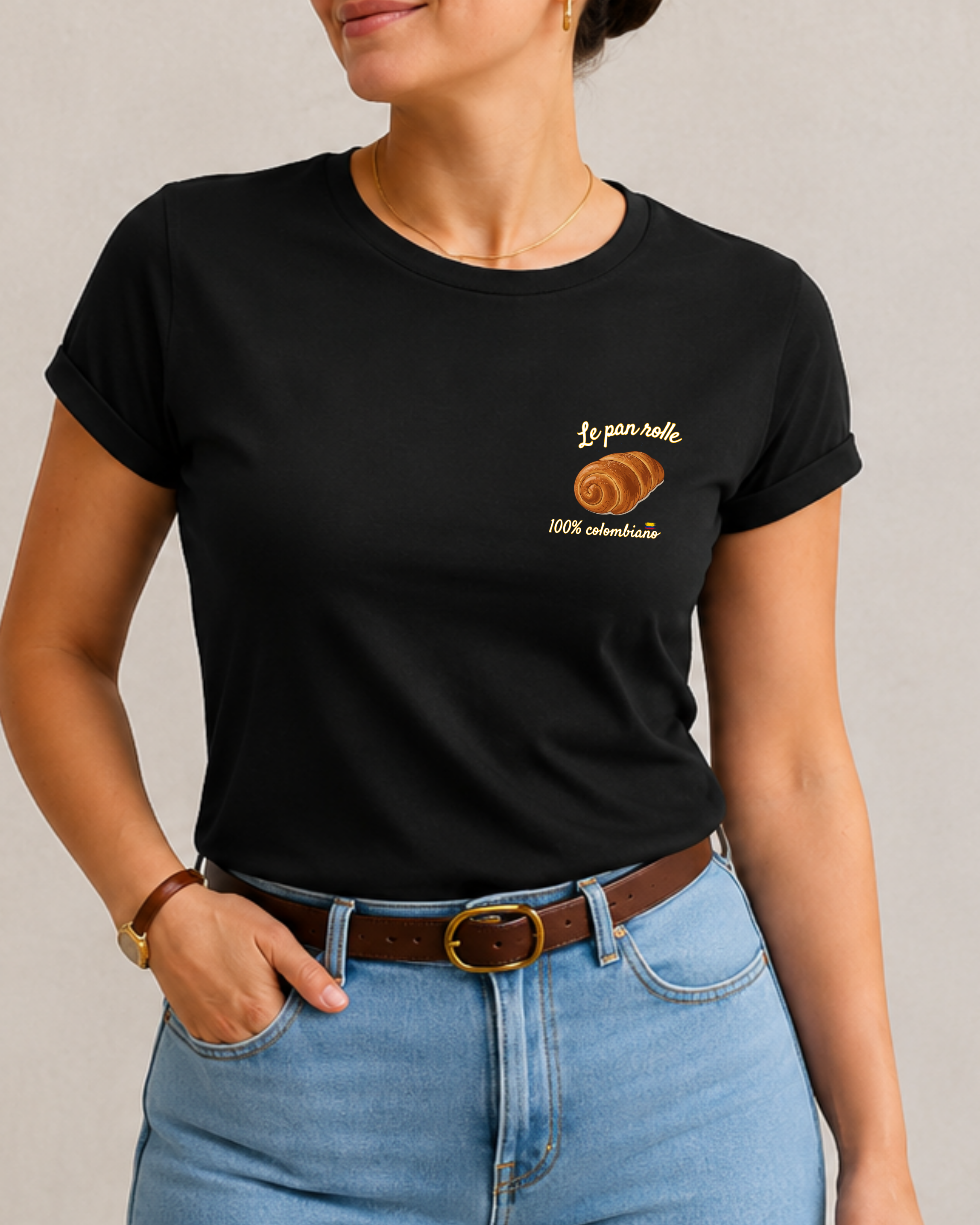 Camiseta Pan rollo