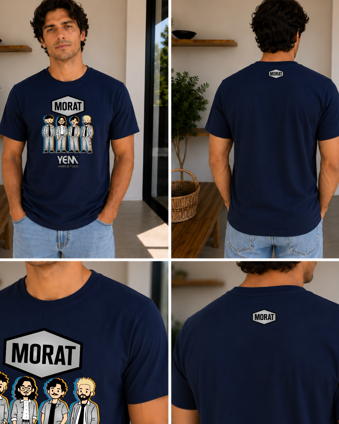 Camiseta Morat - Poster