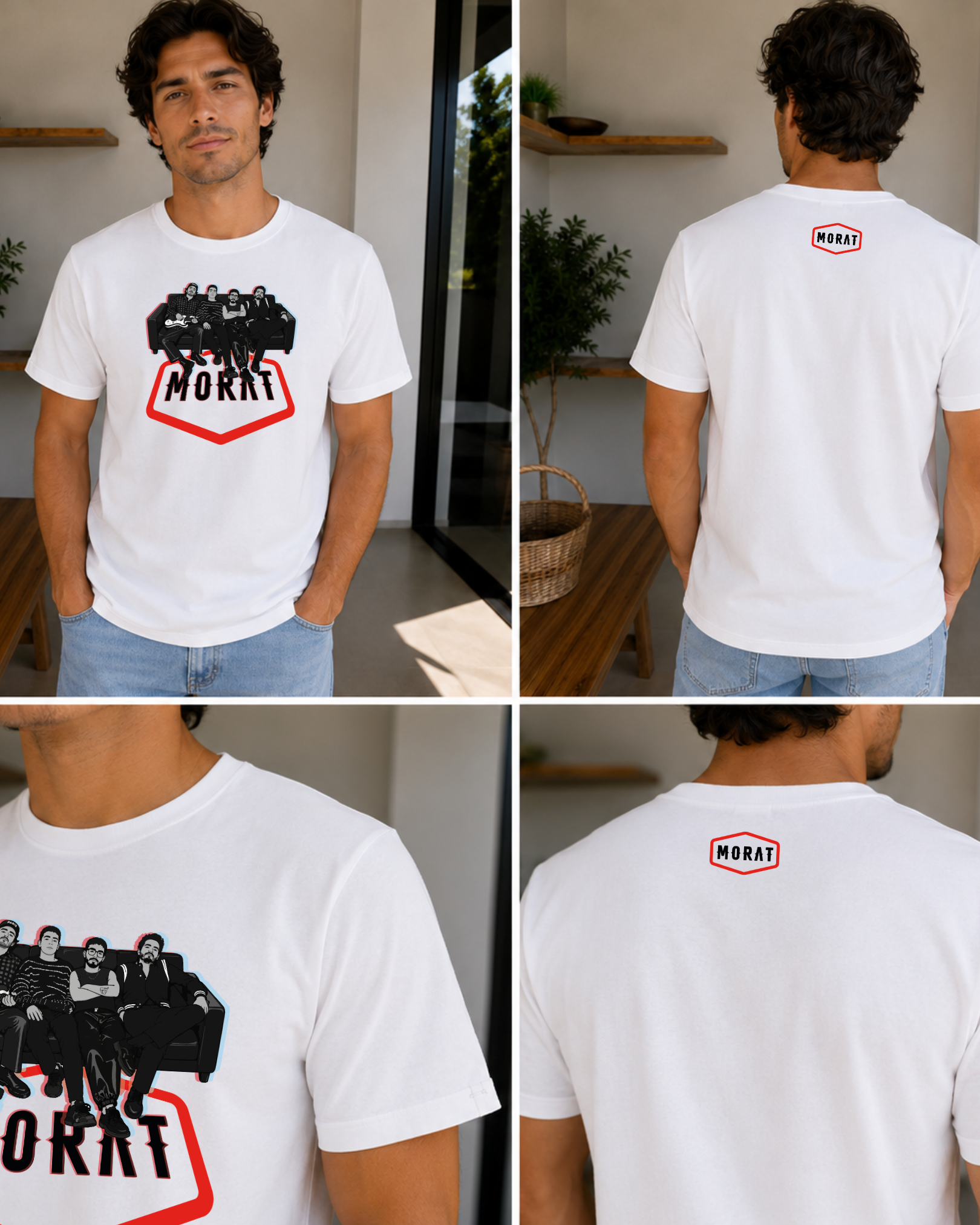 Camiseta Morat - Sofá