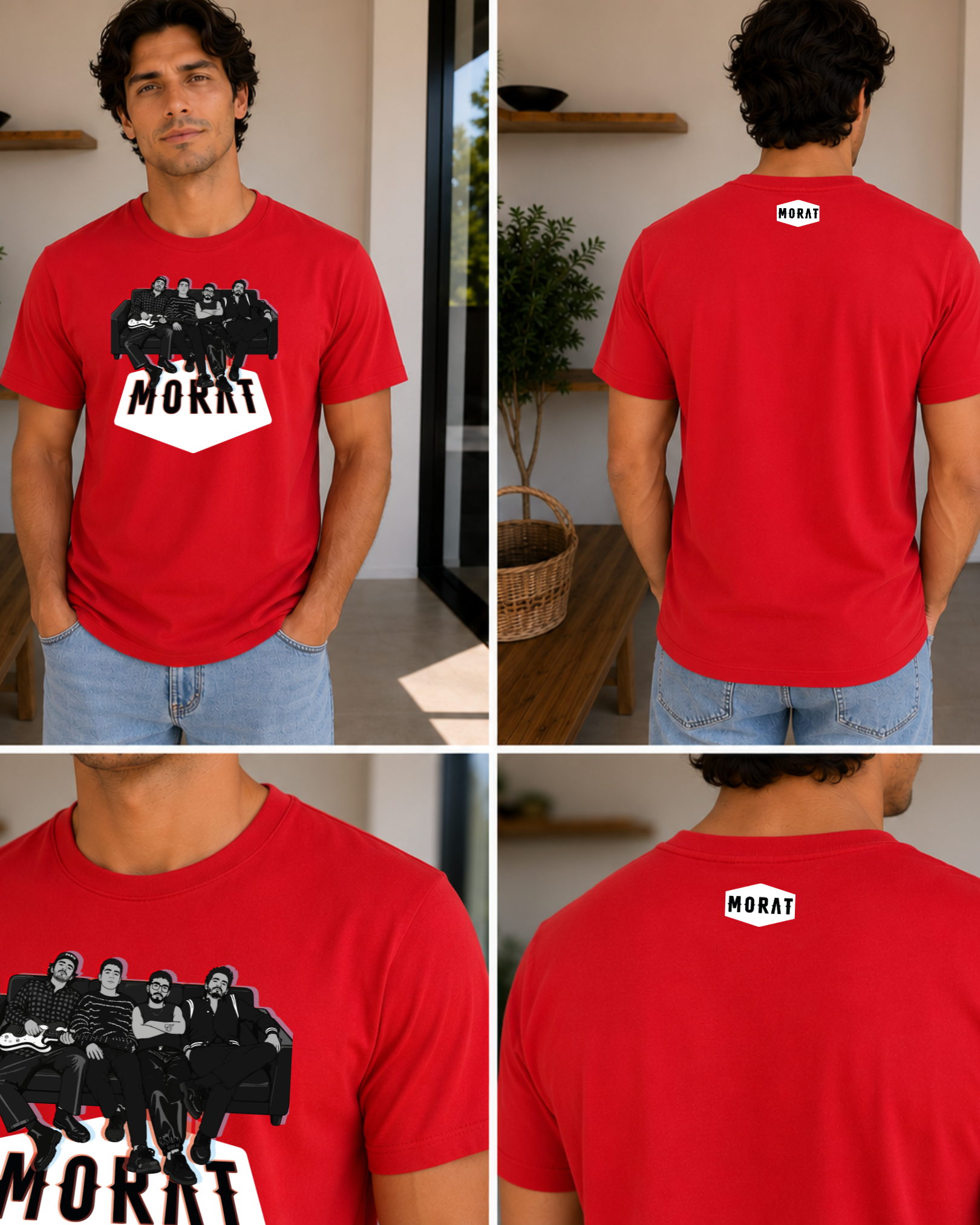 Camiseta Morat - Sofá
