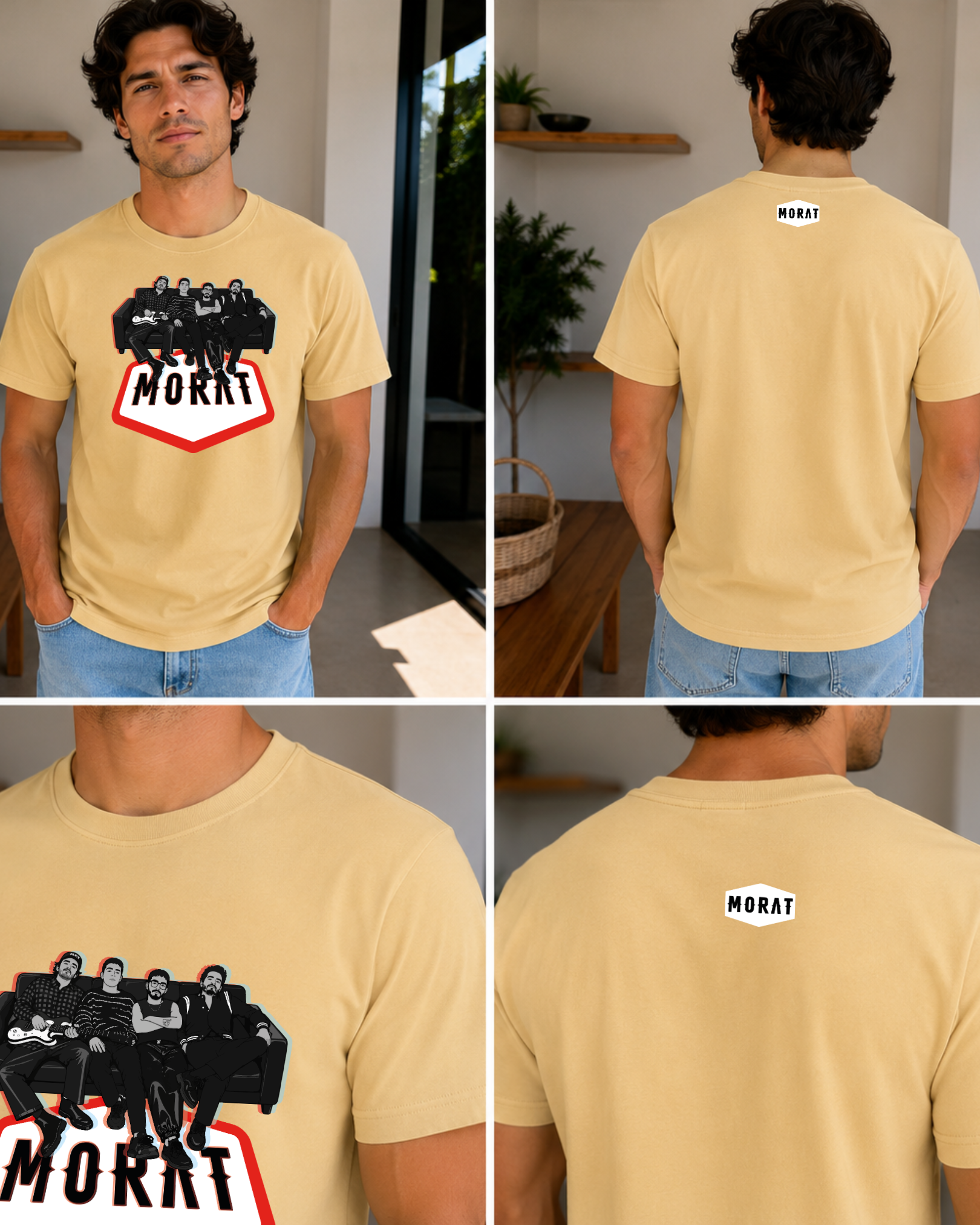 Camiseta Morat - Sofá