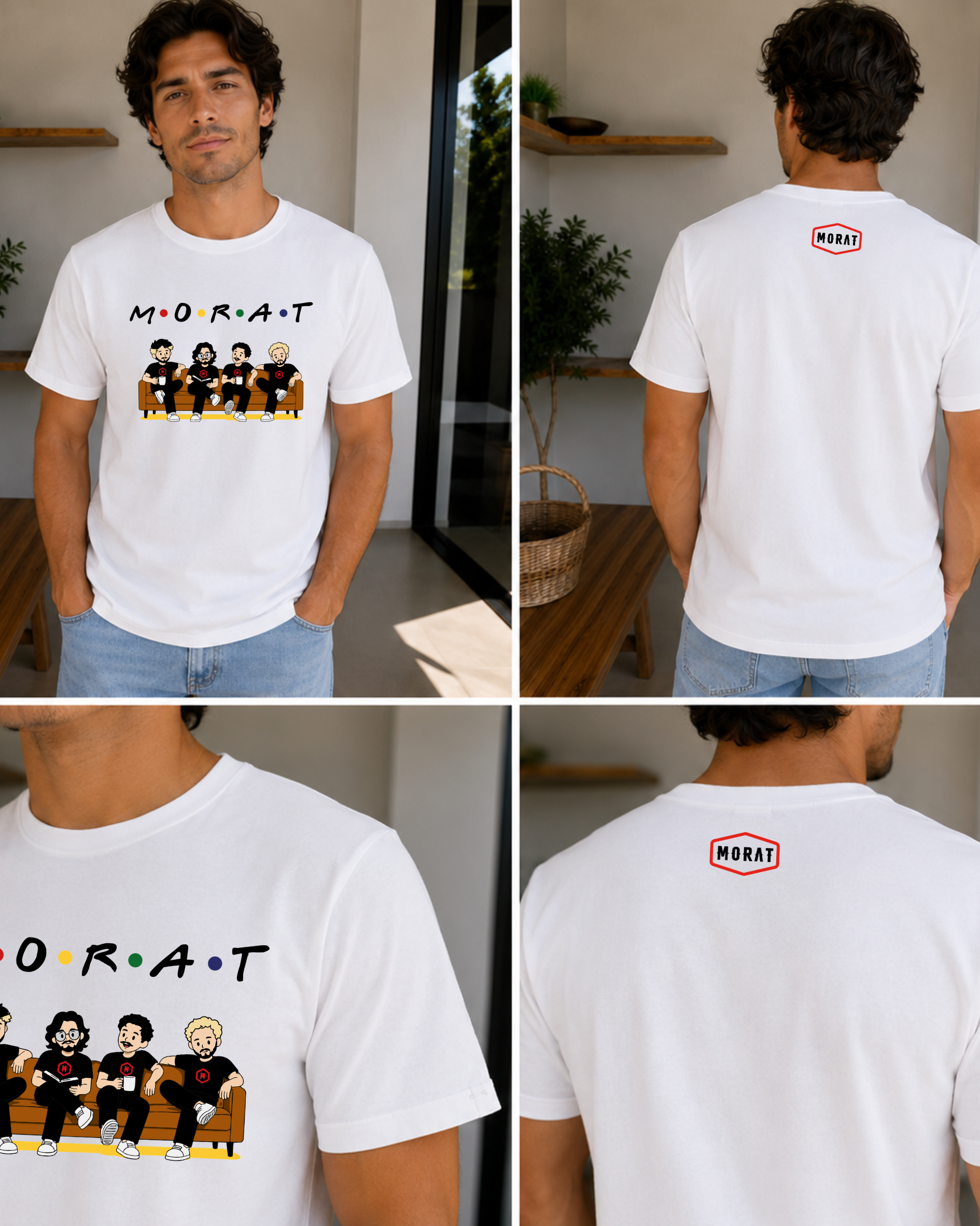 Camiseta Morat - Friends