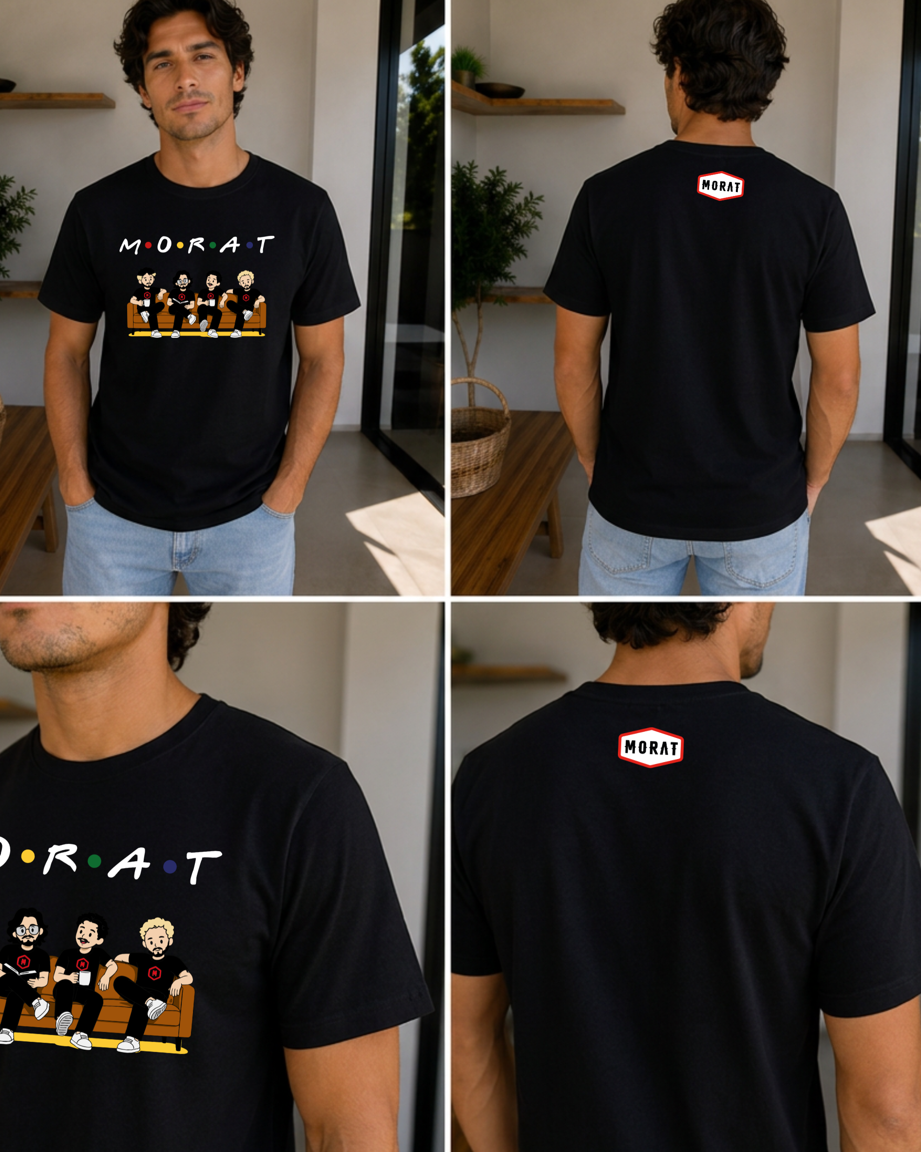 Camiseta Morat - Friends