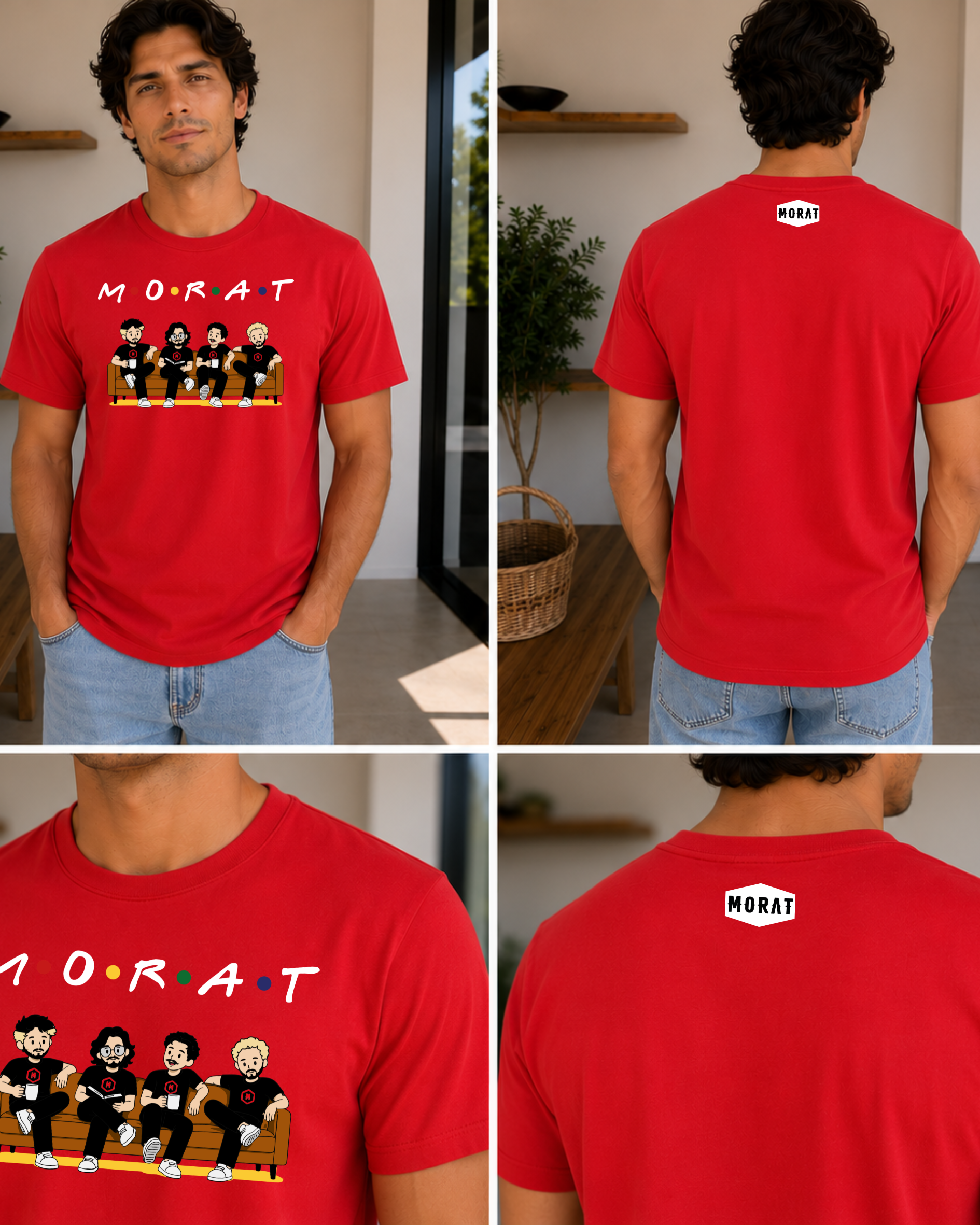 Camiseta Morat - Friends