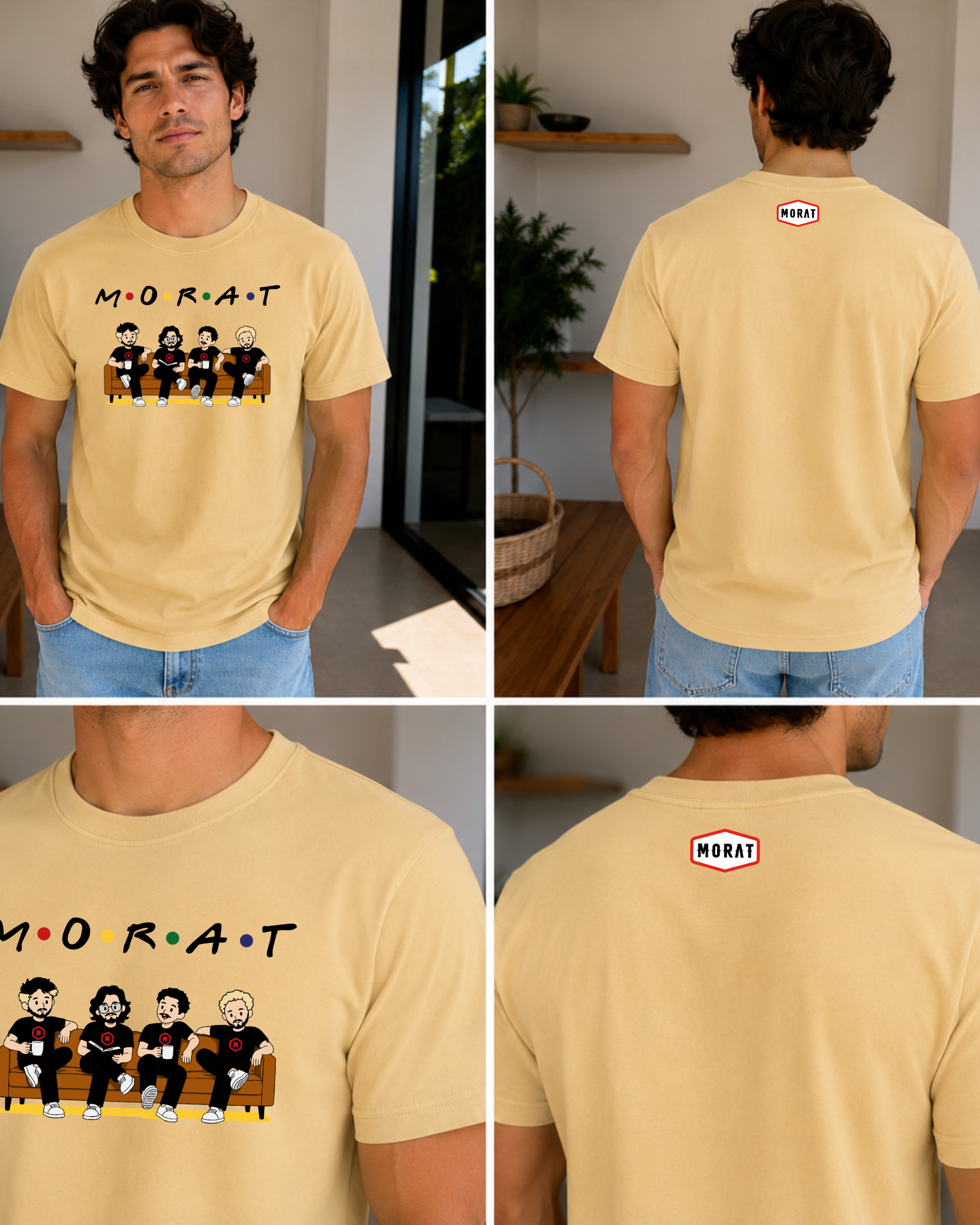 Camiseta Morat - Friends