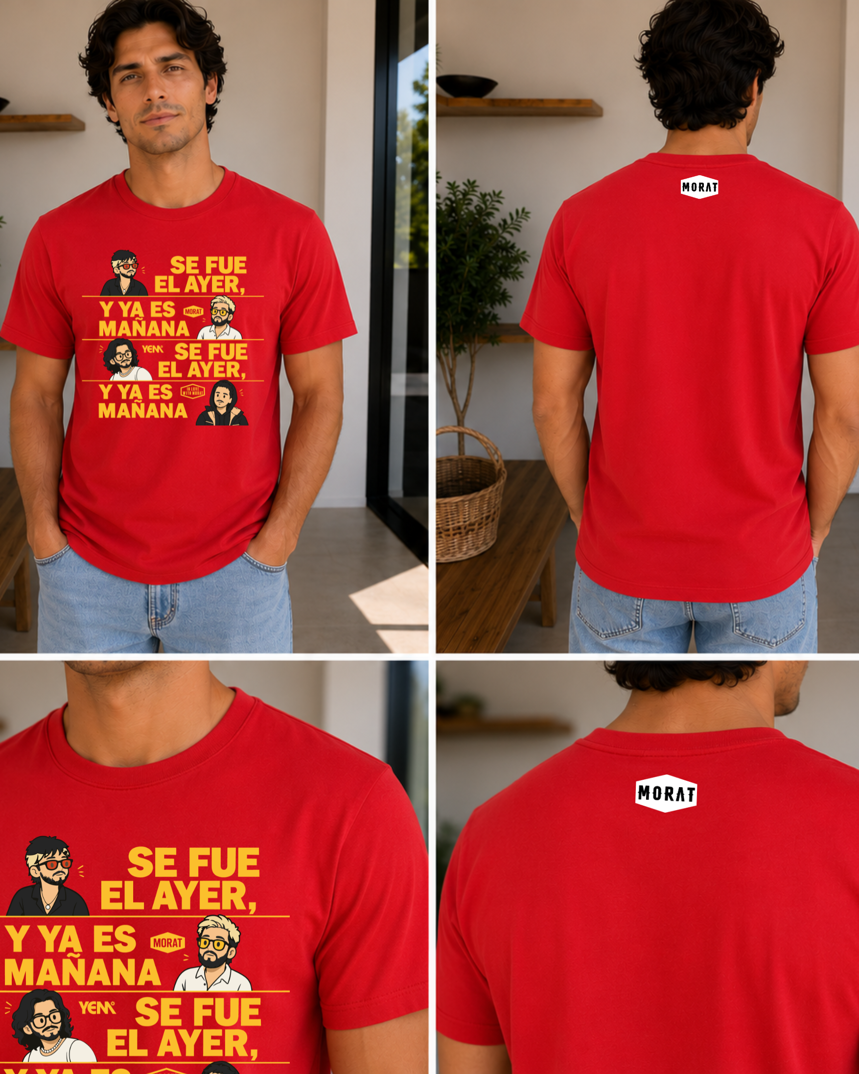 Camiseta Morat - Ya es mañana