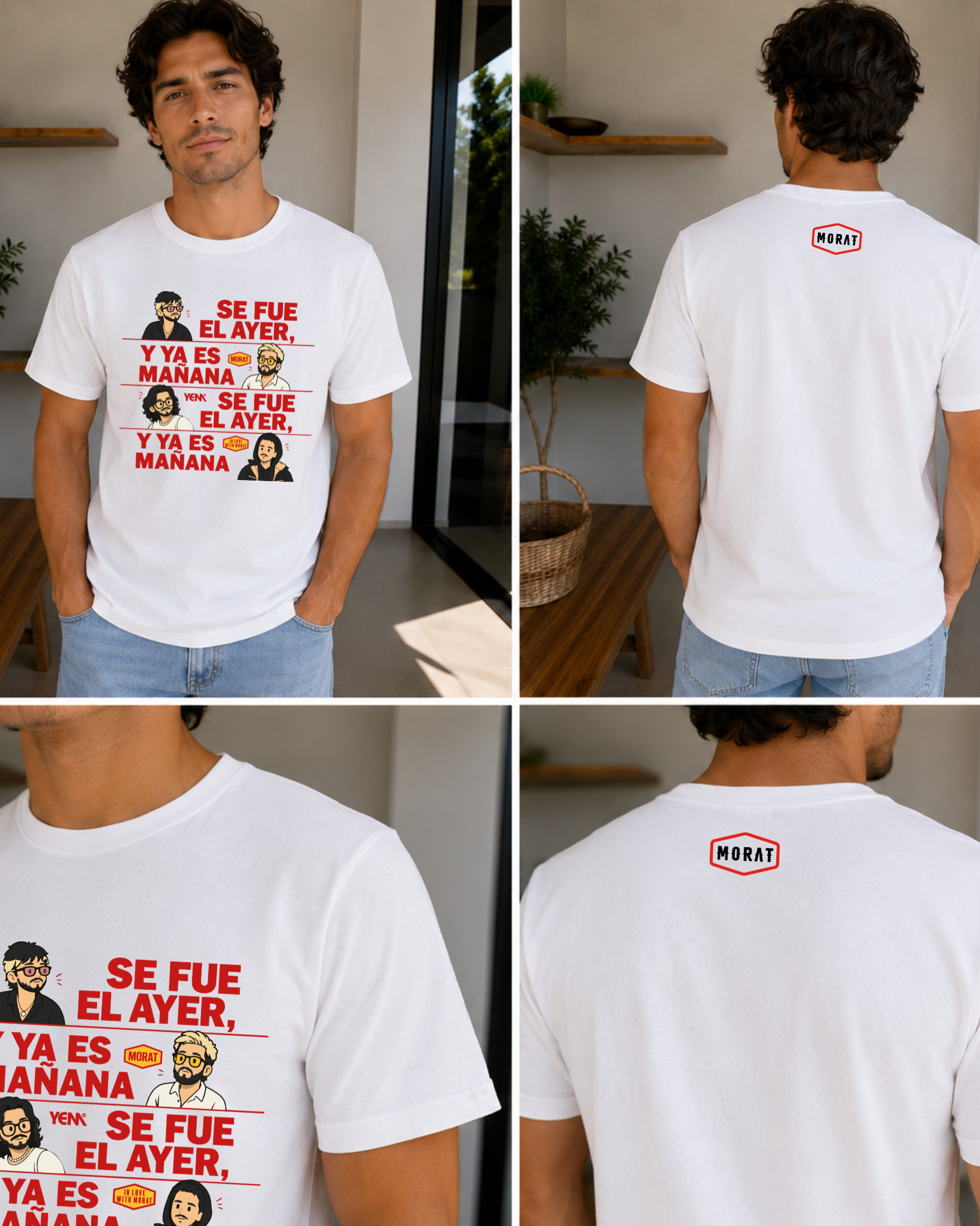 Camiseta Morat - Ya es mañana