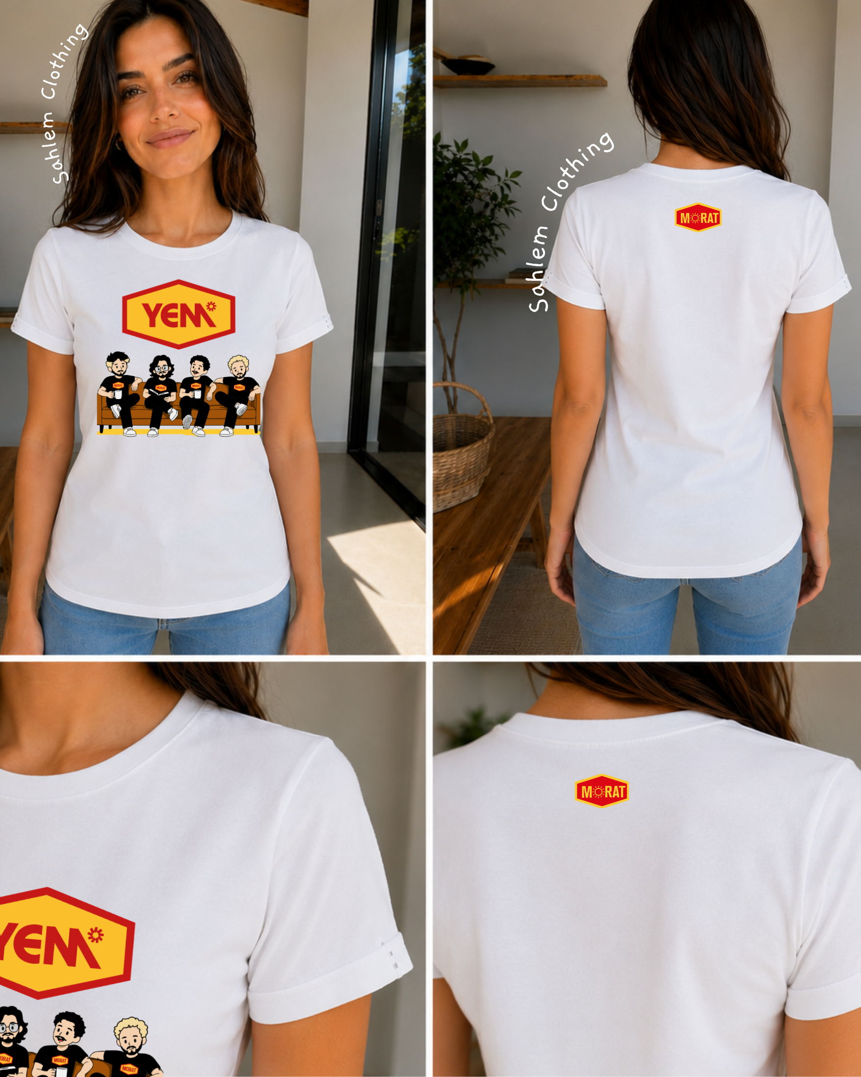 Camiseta Morat - Friends Yem