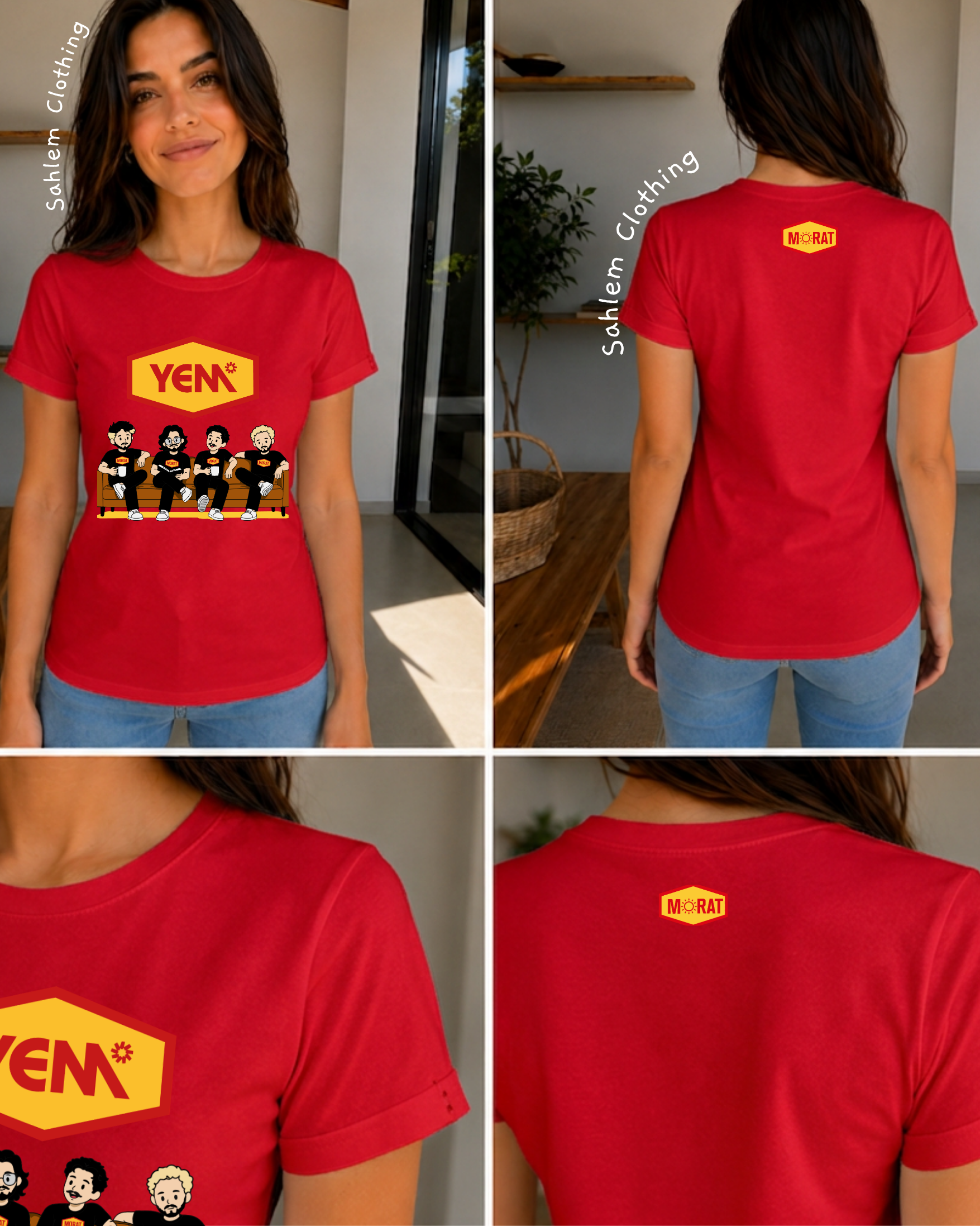Camiseta Morat - Friends Yem