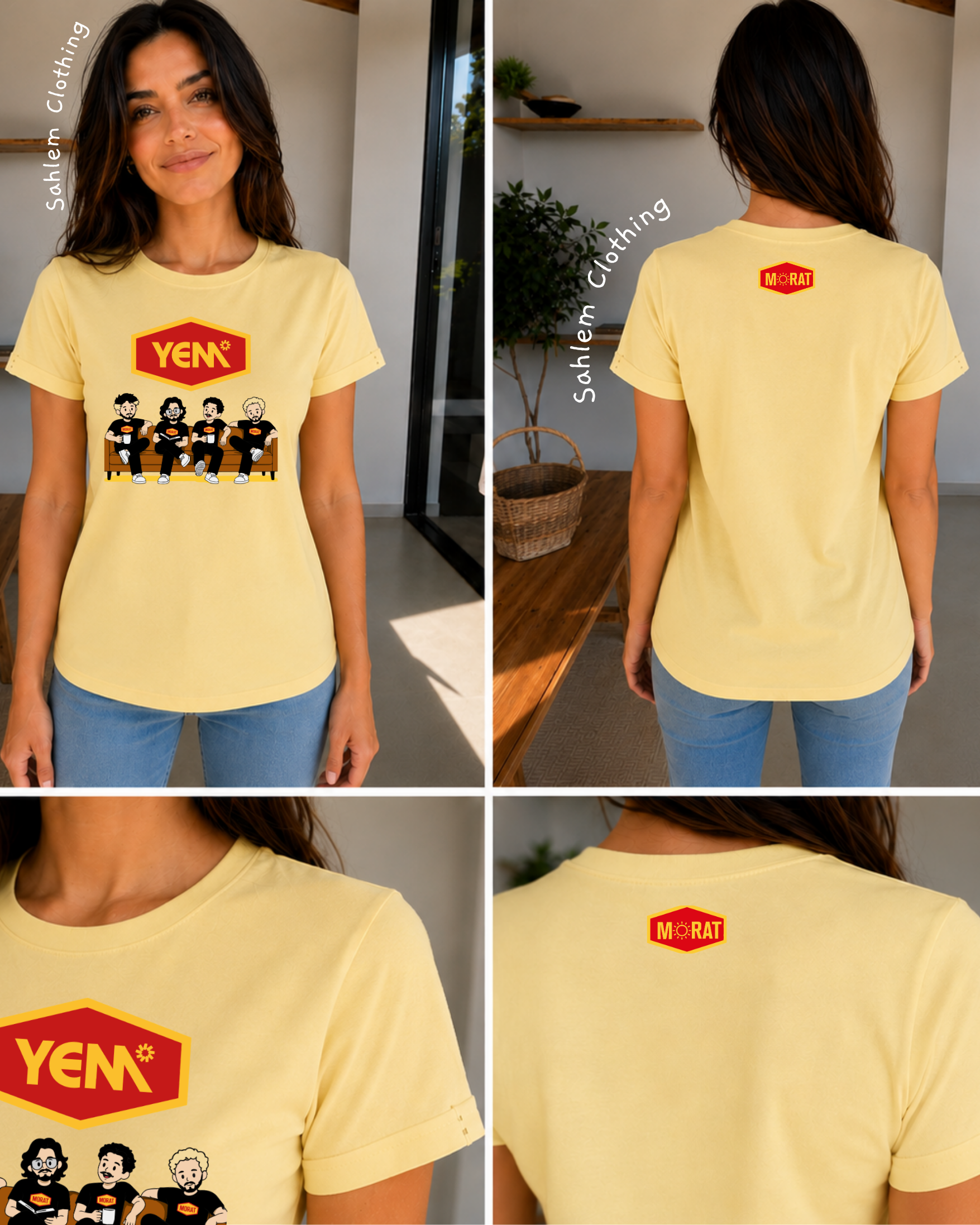 Camiseta Morat - Friends Yem
