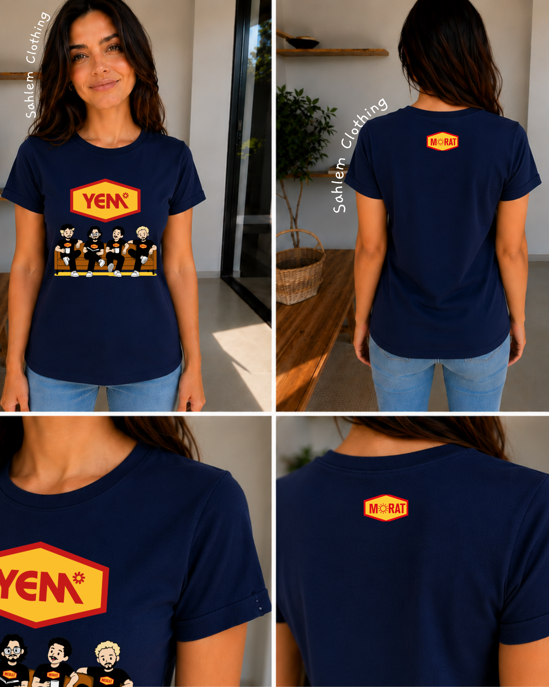 Camiseta Morat - Friends Yem