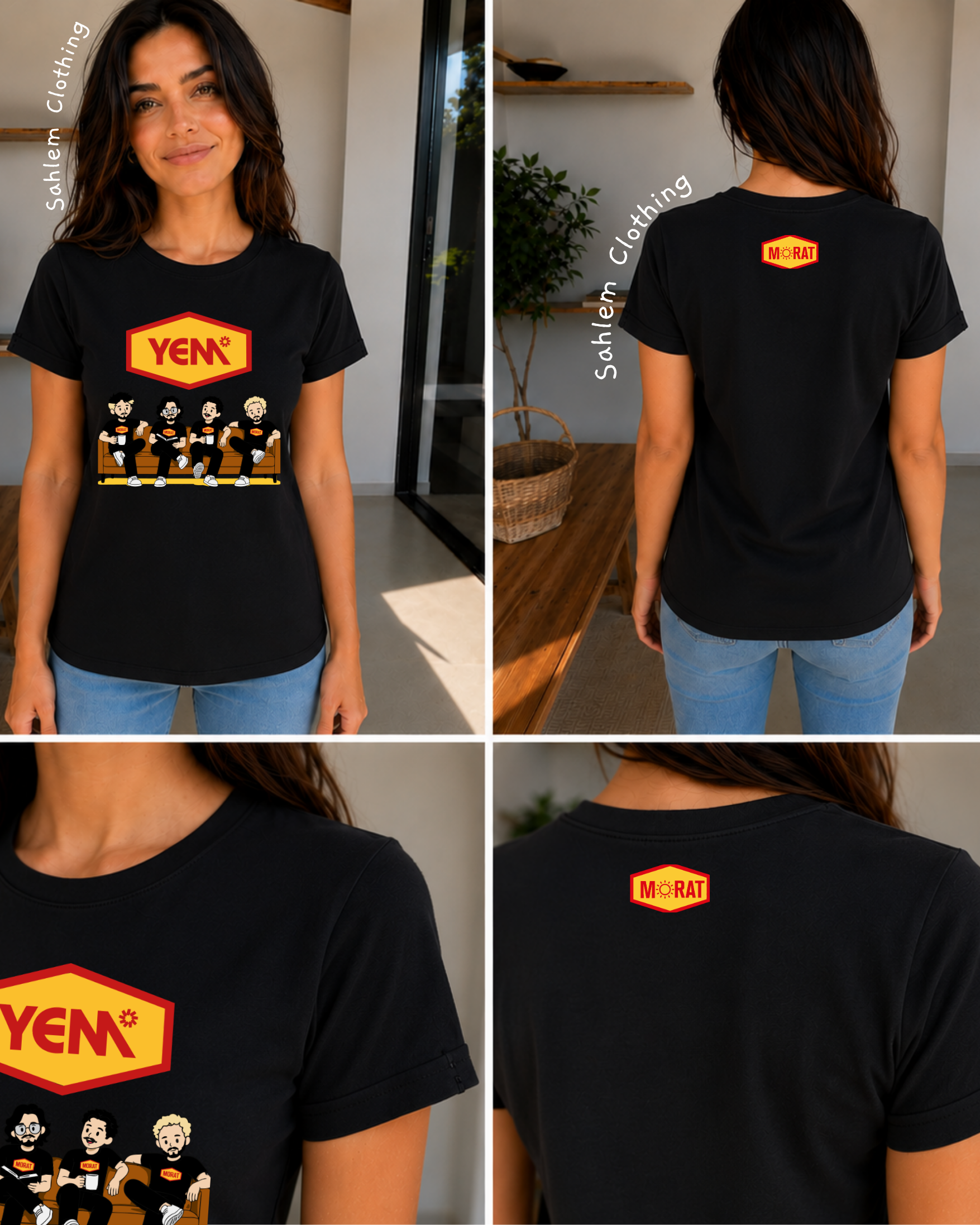 Camiseta Morat - Friends Yem