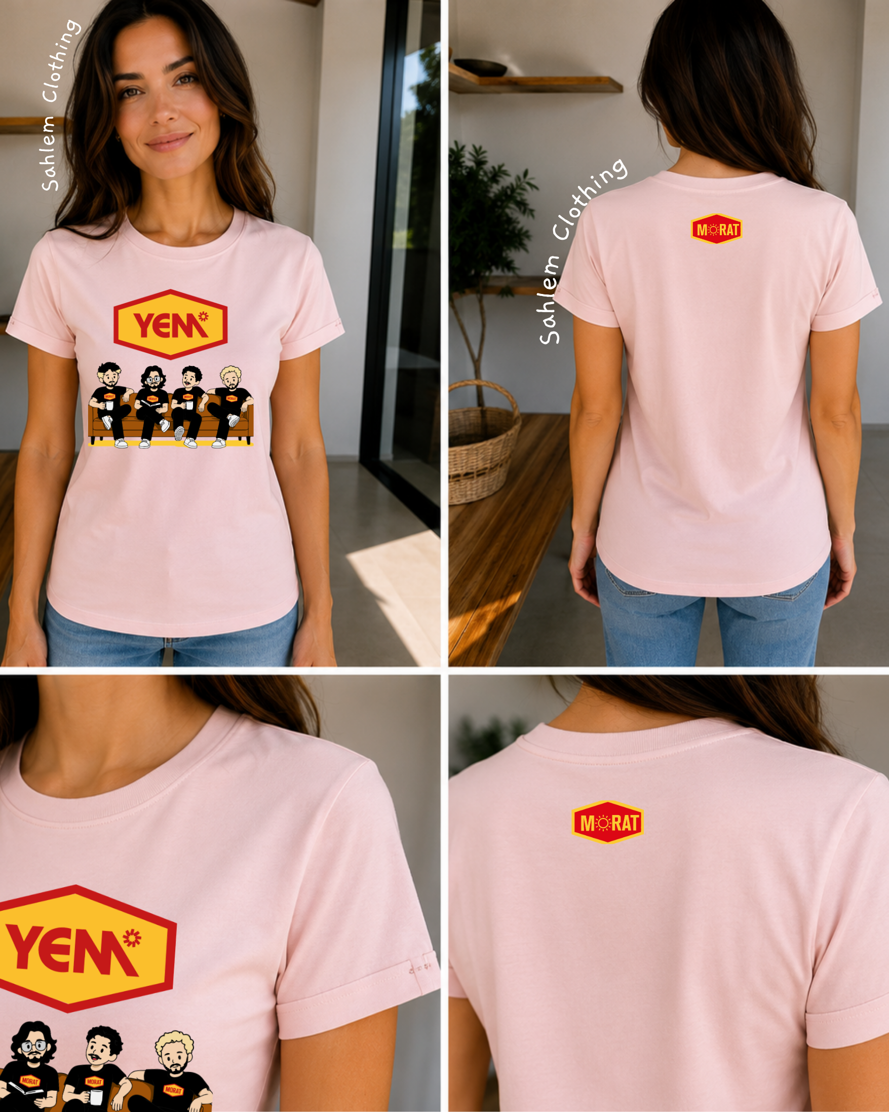 Camiseta Morat - Friends Yem