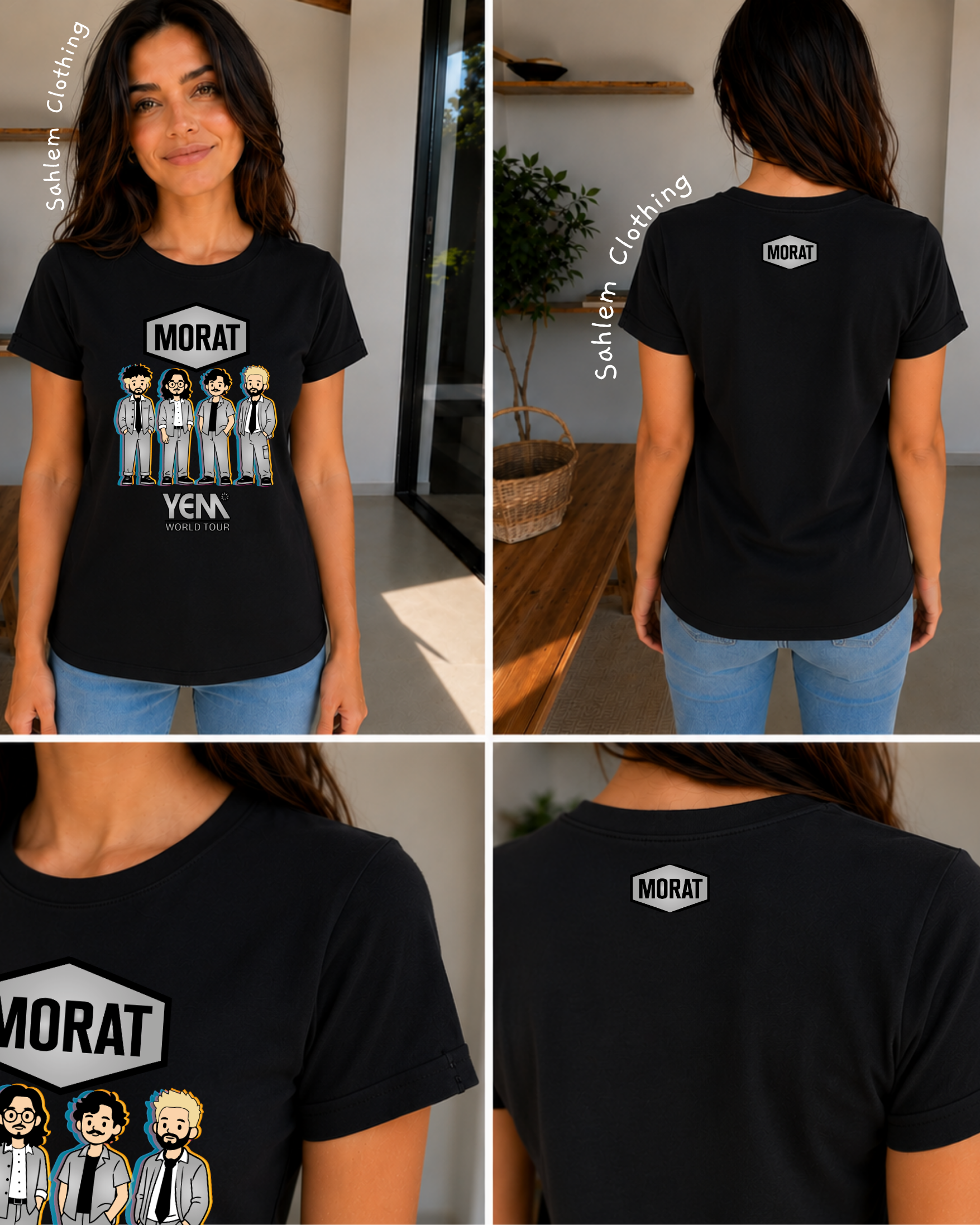 Camiseta Morat - Poster