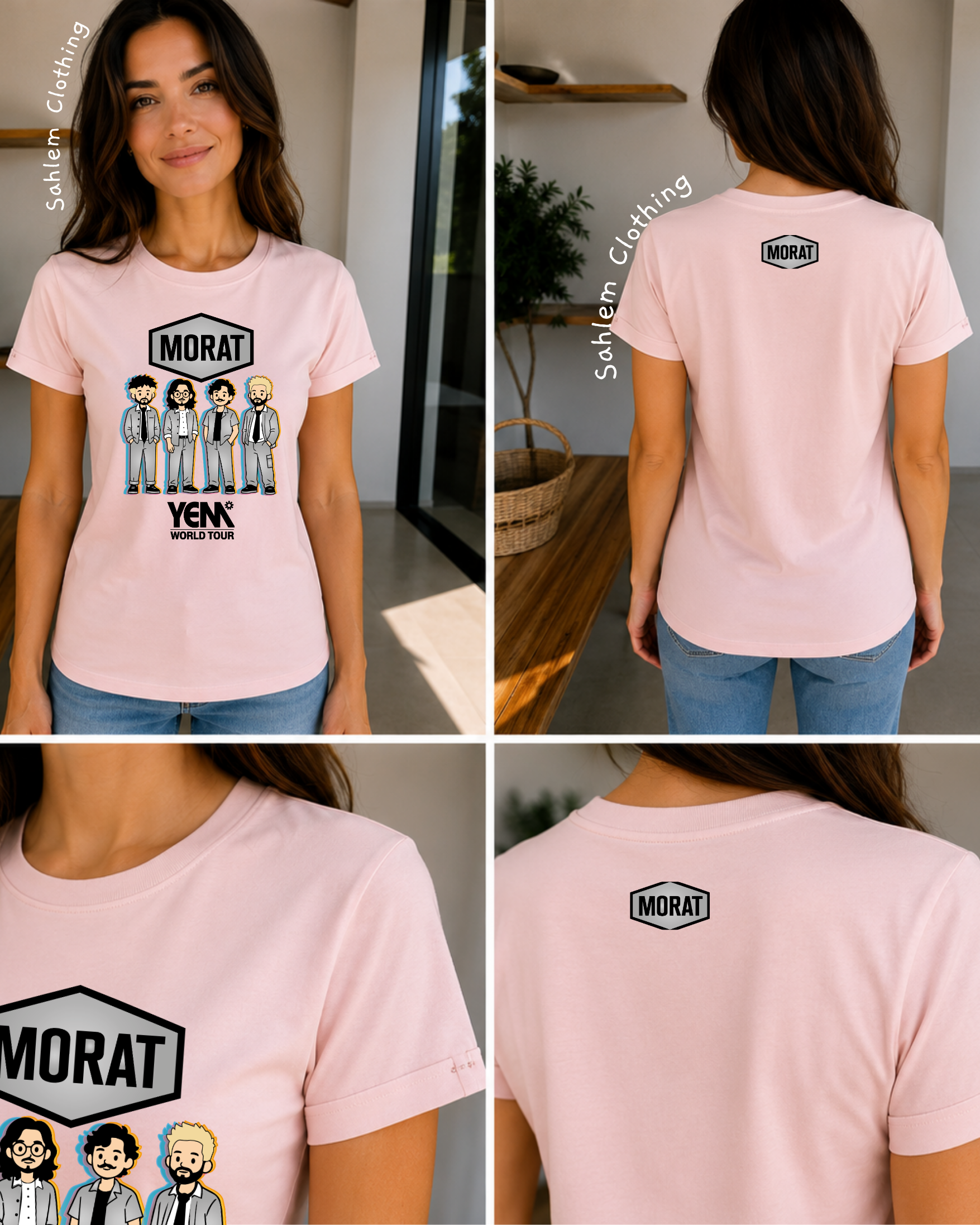 Camiseta Morat - Poster