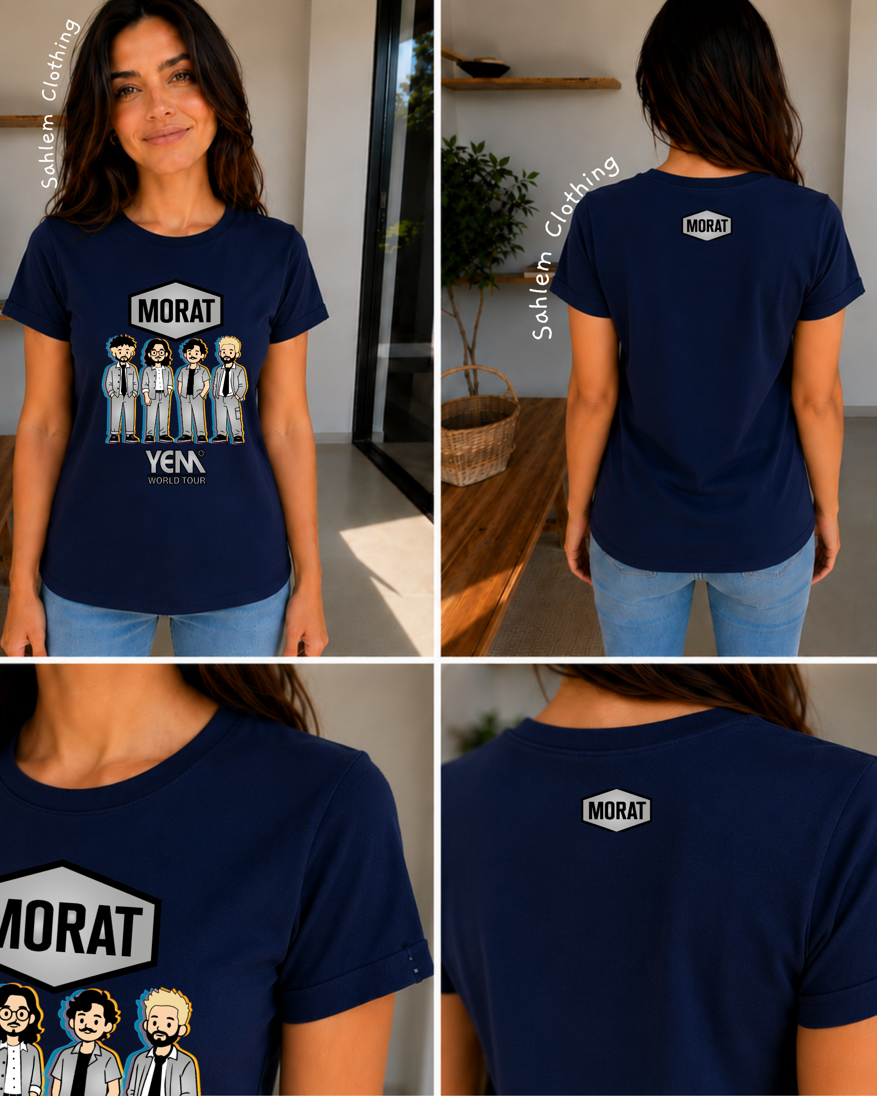 Camiseta Morat - Poster