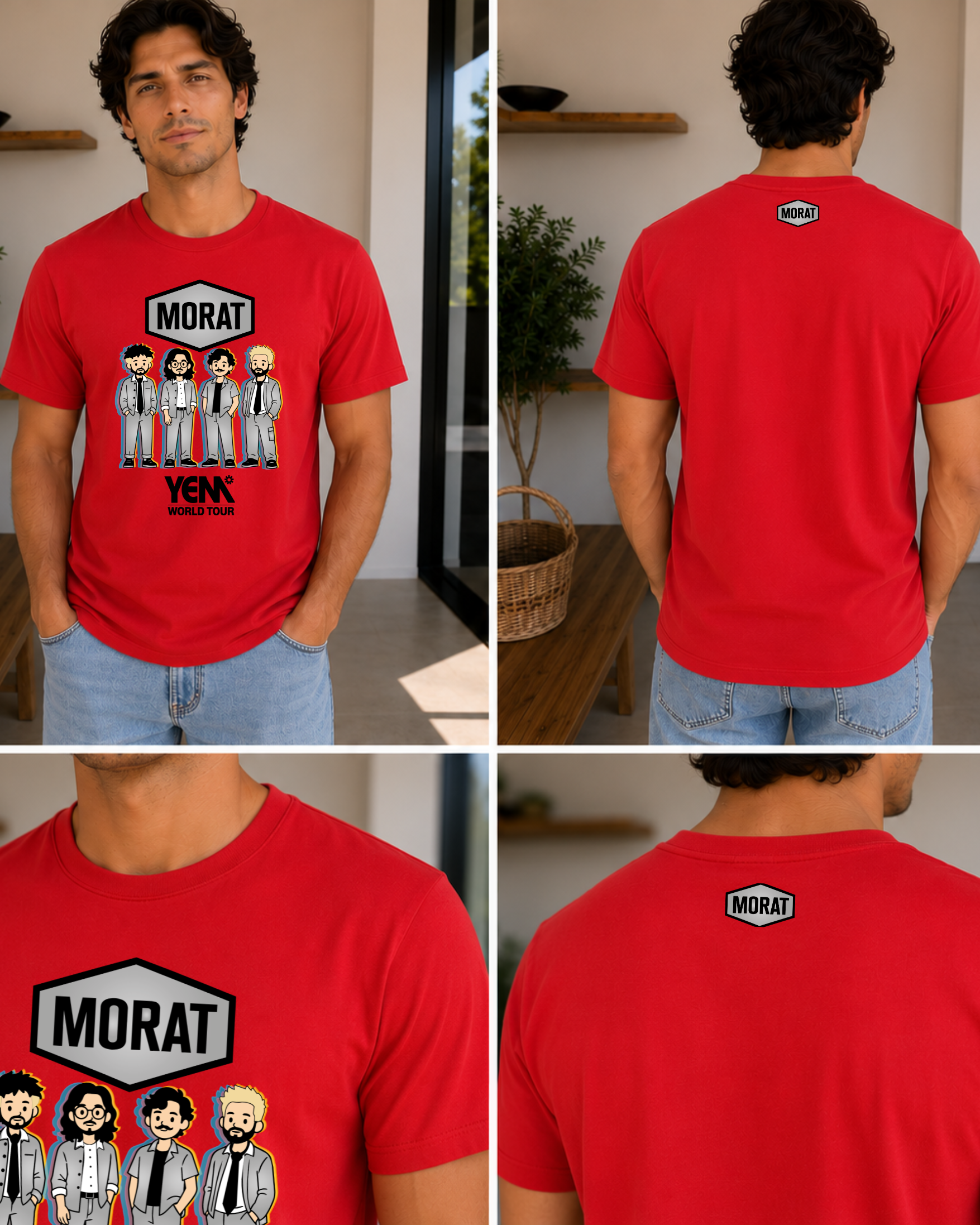 Camiseta Morat - Poster
