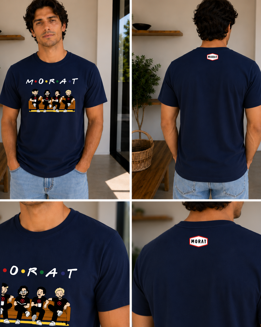 Camiseta Morat - Friends