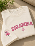 Camiseta Colombia Orquidea
