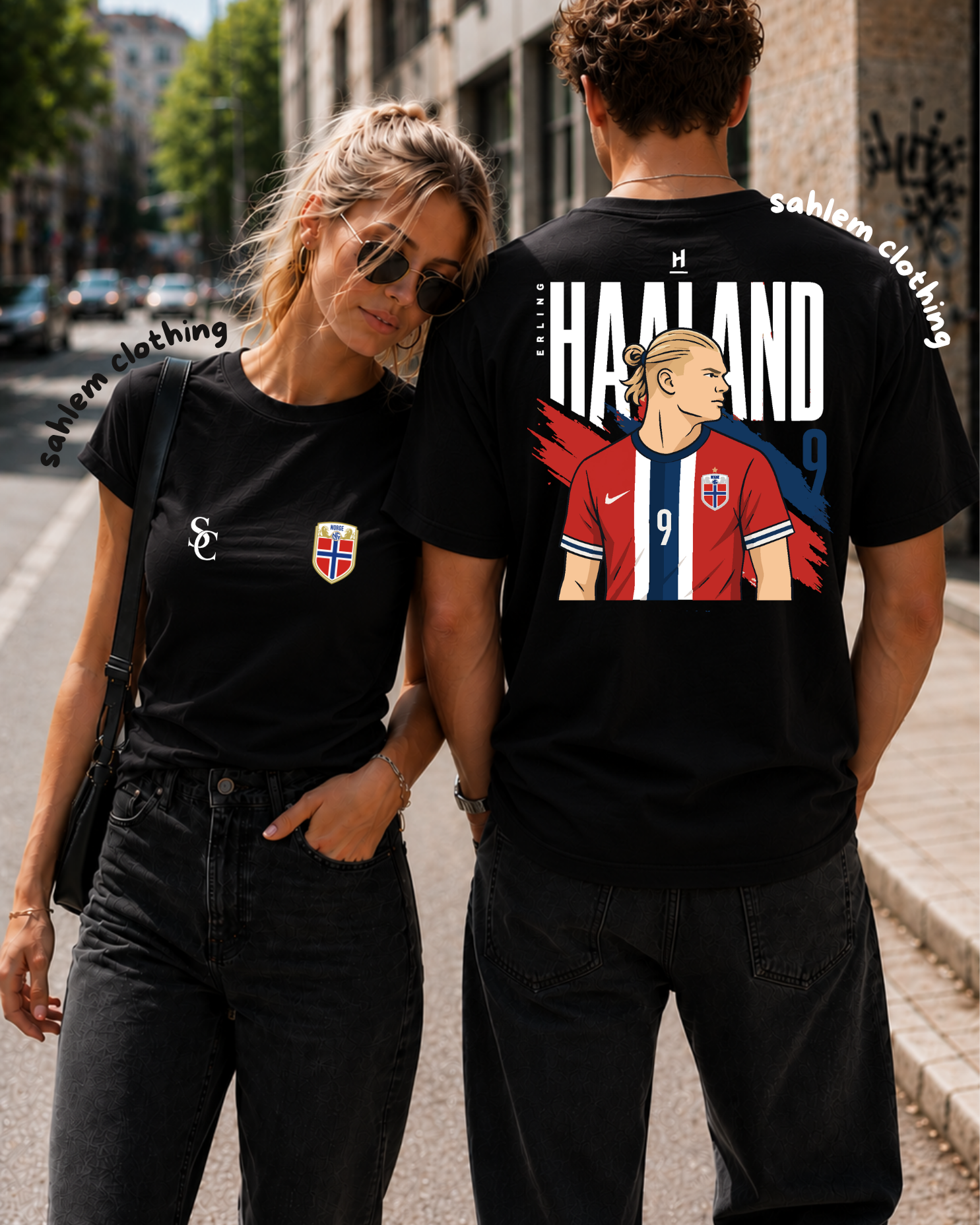 Camiseta  espíritu vikingo - Haaland Edition