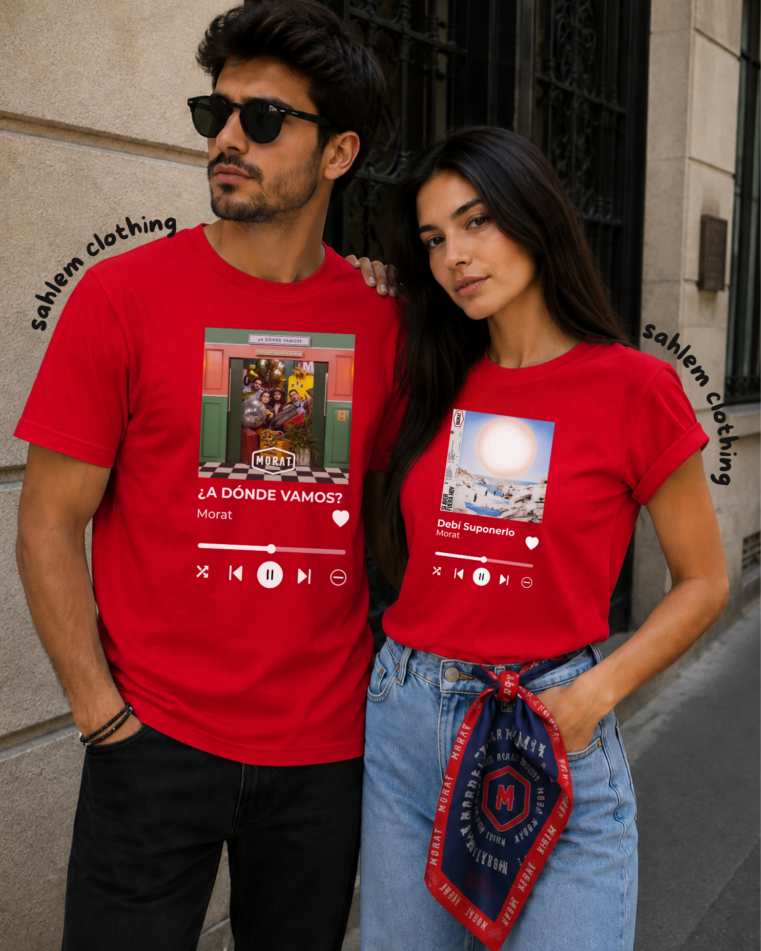 Camiseta Morat - Entre canciones (personalizable)