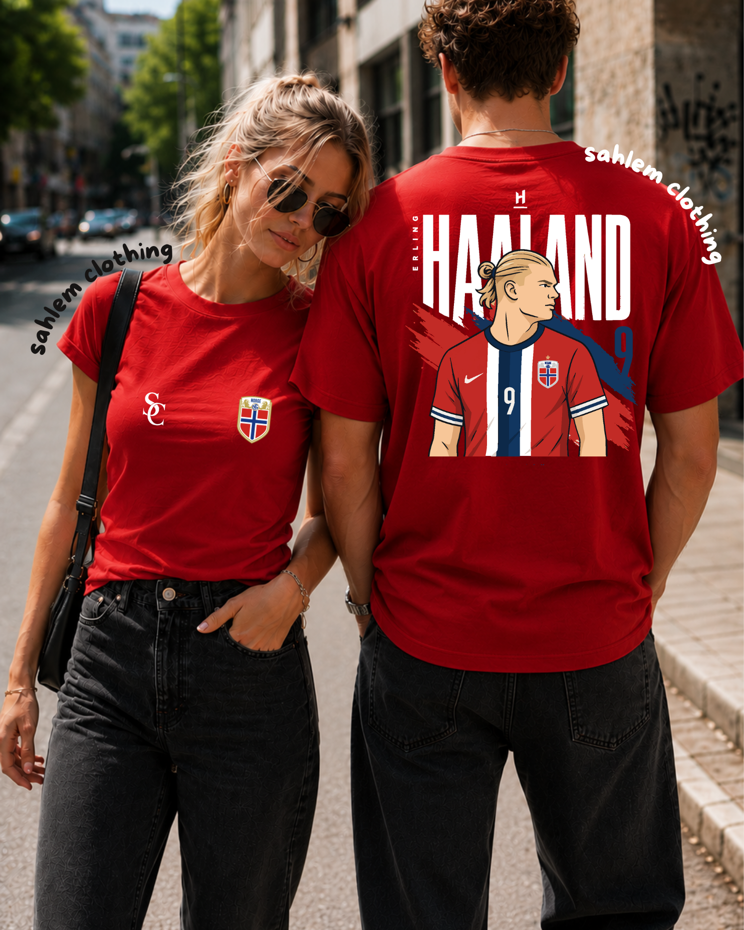 Camiseta  espíritu vikingo - Haaland Edition