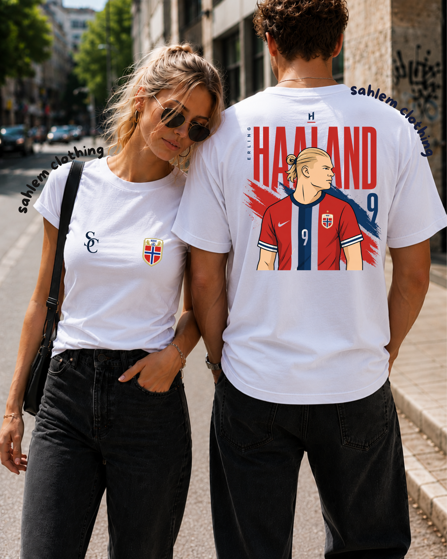 Camiseta  espíritu vikingo - Haaland Edition