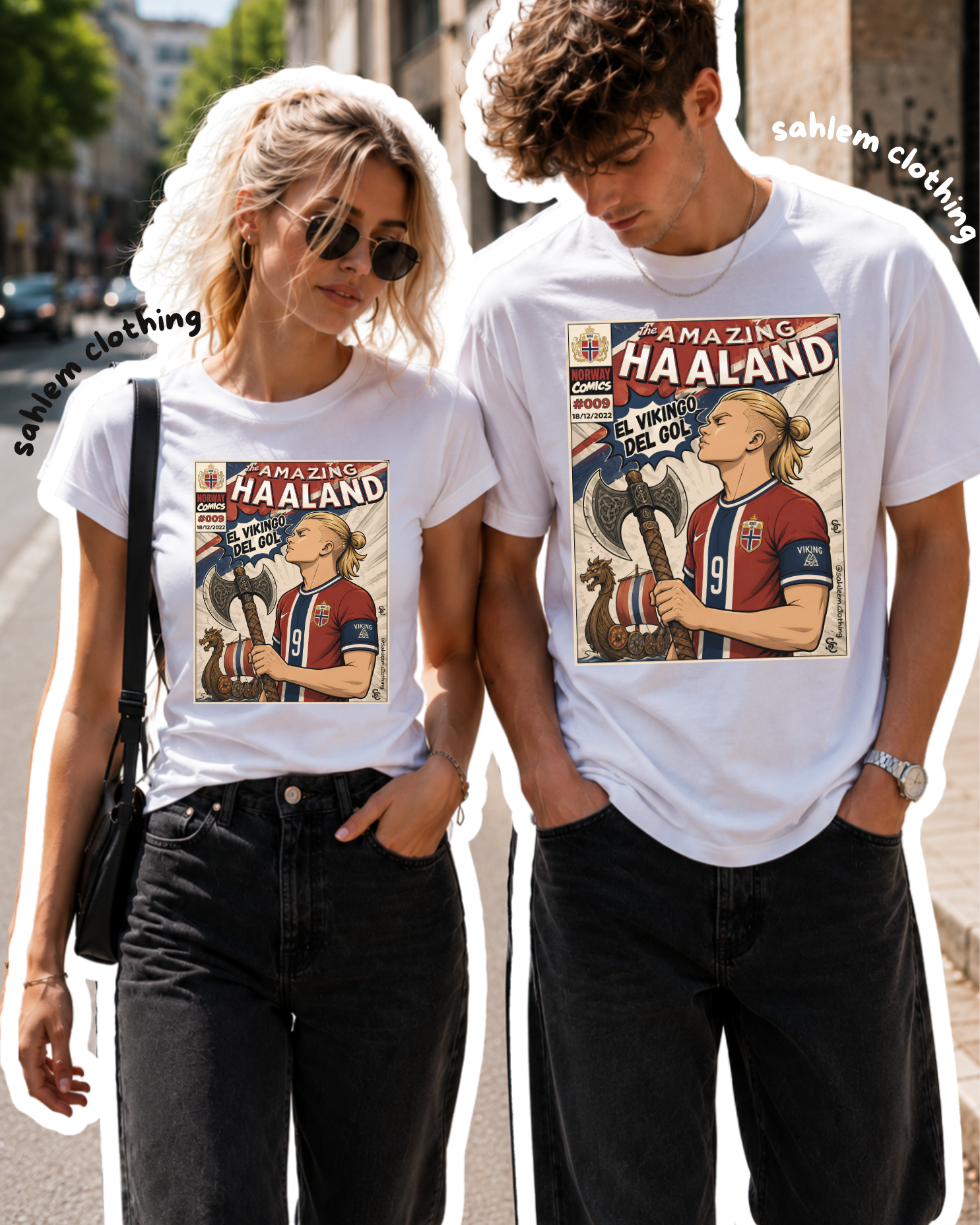 Camiseta Amazing Haaland – Hero Edition