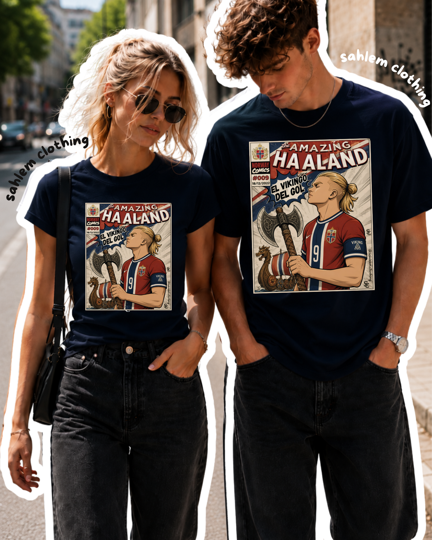 Camiseta Amazing Haaland – Hero Edition